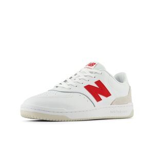 NWT New Balance Men's BB80 V1 Sneaker, White/Team Red, 8 M